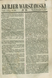Kurjer Warszawski. 1853, № 96 (12 kwietnia)