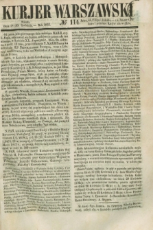 Kurjer Warszawski. 1853, № 114 (30 kwietnia) + dod.