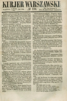 Kurjer Warszawski. 1853, № 119 (9 maja)