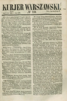 Kurjer Warszawski. 1853, № 123 (13 maja)