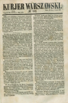 Kurjer Warszawski. 1853, № 162 (25 czerwca) + wkładka