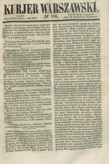 Kurjer Warszawski. 1853, № 166 (30 czerwca)