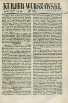 Kurjer Warszawski. 1853, № 169 (3 lipca)