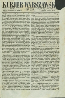 Kurjer Warszawski. 1853, № 226 (30 sierpnia)