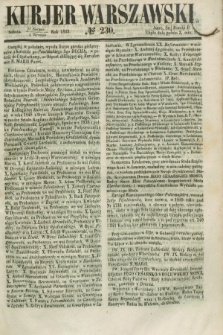 Kurjer Warszawski. 1853, № 230 (3 września)