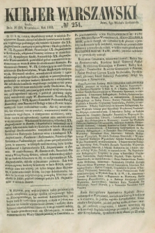 Kurjer Warszawski. 1853, № 254 (28 września)