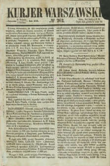 Kurjer Warszawski. 1853, № 262 (6 października)