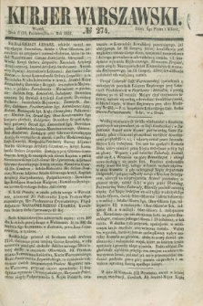 Kurjer Warszawski. 1853, № 274 (18 października)