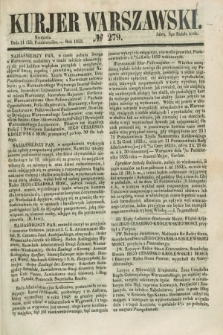 Kurjer Warszawski. 1853, № 279 (23 października)