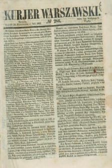 Kurjer Warszawski. 1853, № 286 (30 października)