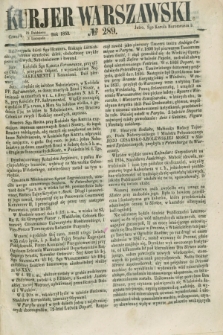 Kurjer Warszawski. 1853, № 289 (3 listopada)