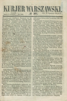 Kurjer Warszawski. 1853, № 303 (17 listopada)