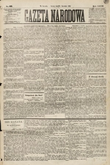 Gazeta Narodowa. 1888, nr 93