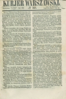 Kurjer Warszawski. 1853, № 321 (5 grudnia)