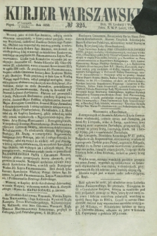 Kurjer Warszawski. 1853, № 324 (9 grudnia)
