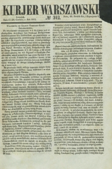 Kurjer Warszawski. 1853, № 342 (29 grudnia)