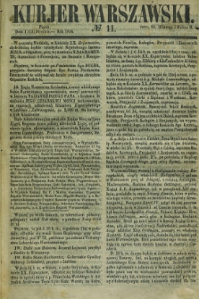 Kurjer Warszawski. 1854, № 11 (13 stycznia)