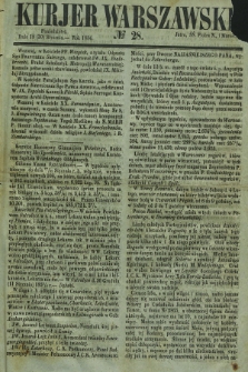 Kurjer Warszawski. 1854, № 28 (30 stycznia)