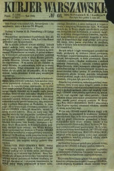 Kurjer Warszawski. 1854, № 66 (10 marca)