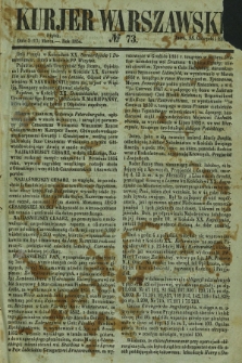 Kurjer Warszawski. 1854, № 73 (17 marca)