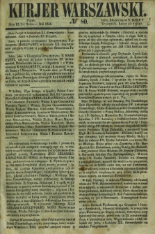 Kurjer Warszawski. 1854, № 80 (24 marca)