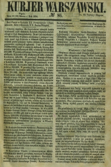Kurjer Warszawski. 1854, № 86 (31 marca)