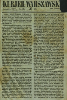 Kurjer Warszawski. 1854, № 89 (3 kwietnia)