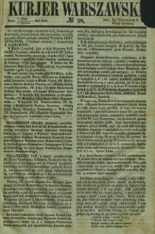 Kurjer Warszawski. 1854, № 98 (12 kwietnia)
