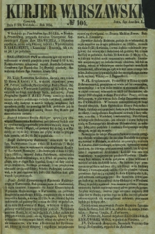 Kurjer Warszawski. 1854, № 104 (20 kwietnia)