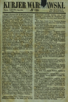 Kurjer Warszawski. 1854, № 120 (9 maja)