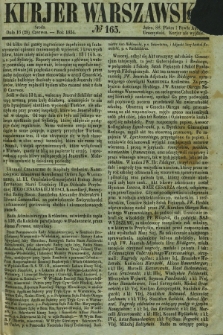 Kurjer Warszawski. 1854, № 165 (28 czerwca)