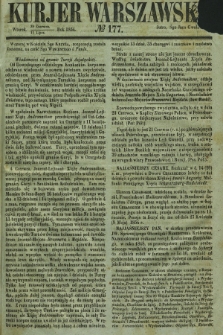 Kurjer Warszawski. 1854, № 177 (11 lipca)