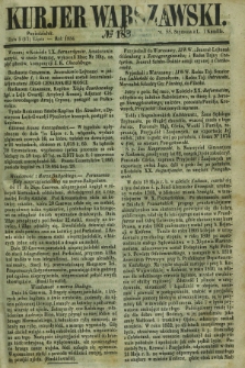 Kurjer Warszawski. 1854, № 183 (17 lipca)