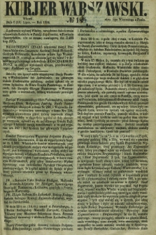 Kurjer Warszawski. 1854, № 184 (18 lipca)