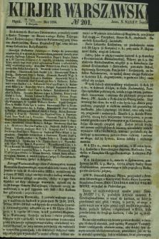 Kurjer Warszawski. 1854, № 201 (4 sierpnia)