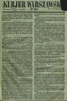 Kurjer Warszawski. 1854, № 204 (7 sierpnia)
