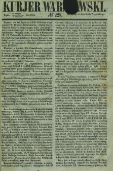 Kurjer Warszawski. 1854, № 228 (1 września)