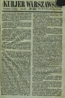 Kurjer Warszawski. 1854, № 237 (11 września)