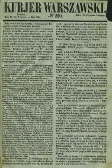Kurjer Warszawski. 1854, № 250 (12 września)