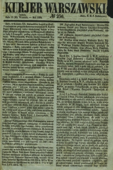 Kurjer Warszawski. 1854, № 256 (30 września)