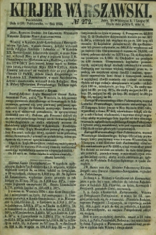 Kurjer Warszawski. 1854, № 272 (16 października)