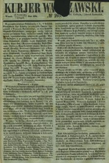 Kurjer Warszawski. 1854, № 293 (7 listopada)