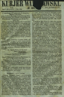 Kurjer Warszawski. 1854, № 301 (15 listopada)