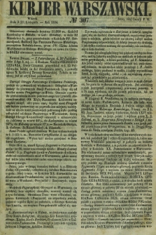 Kurjer Warszawski. 1854, № 307 (21 listopada)