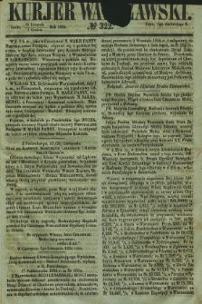 Kurjer Warszawski. 1854, № 322 (6 grudnia)