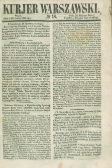 Kurjer Warszawski. 1855, № 48 (20 lutego)