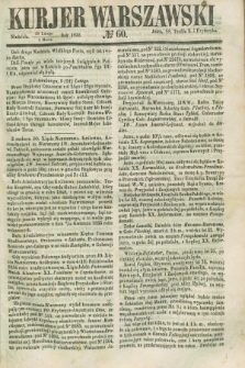 Kurjer Warszawski. 1855, № 60 (4 marca)