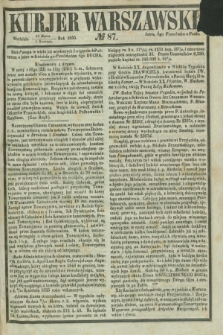 Kurjer Warszawski. 1855, № 87 (1 kwietnia)