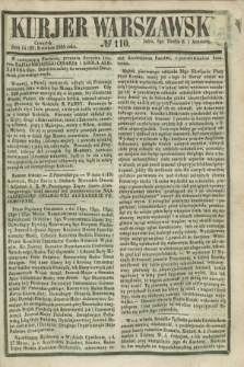 Kurjer Warszawski. 1855, № 110 (26 kwietnia)