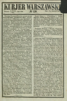 Kurjer Warszawski. 1855, № 120 (6 maja)